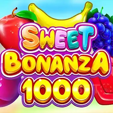 Official Slots logo: Sweet Bonanza 1000 by Pragmatic Play at Carousel Casino