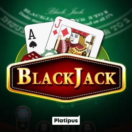 Blackjack slot icon by Platipus, available at Carousel Casino