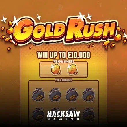 Gold Rush logo by Hacksaw Gaming Carousel Casino
