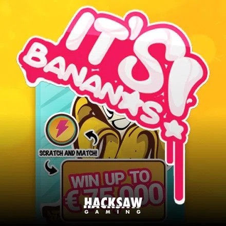 Enjoy It’s bananas! by Hacksaw Gaming – logo hosted on casinocarousel.be