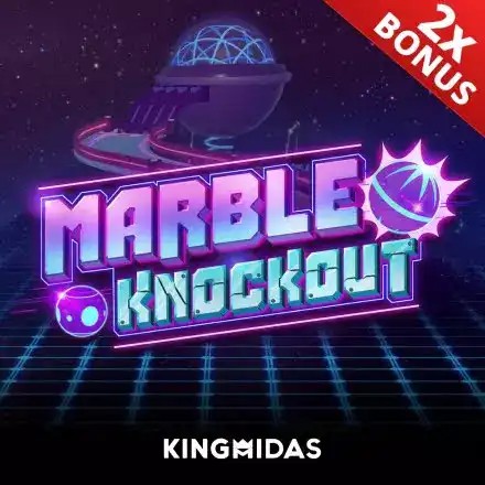 Official Table Games logo: Marble Knockout by King Midas at Carousel Casino