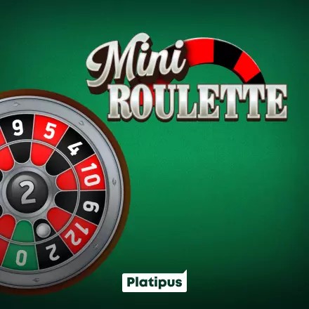 Mini Roulette logo by Platipus at Carousel Casino