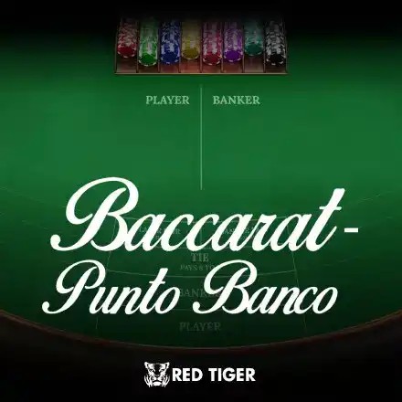 Punto Banco casino game by Red Tiger Gaming – featured logo at Carousel Casino
