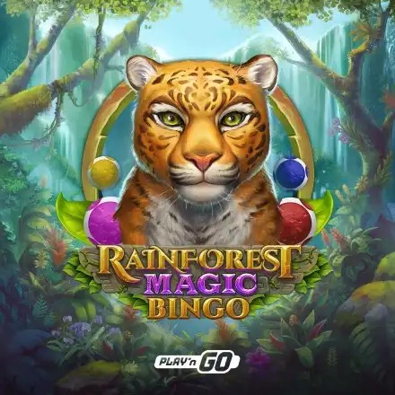 Play Rainforest Magic Bingo slot by Play&#039;n GO on casinocarousel.be