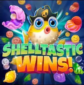 Shelltastic Wins logo by Jili Games Carousel Casino