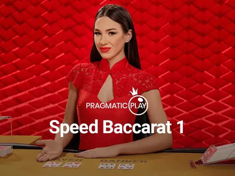 Speed Baccarat online game logo by Atmosfera on casinocarousel.be