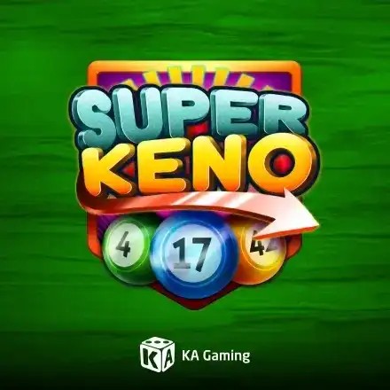 Super Keno logo by KA Gaming at Carousel Casino